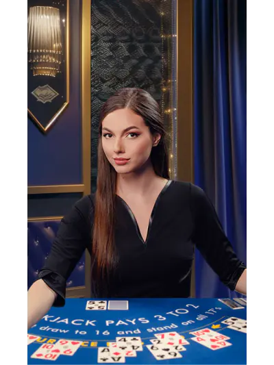 Live - Blackjack Azure D — Pragmatic Play Live